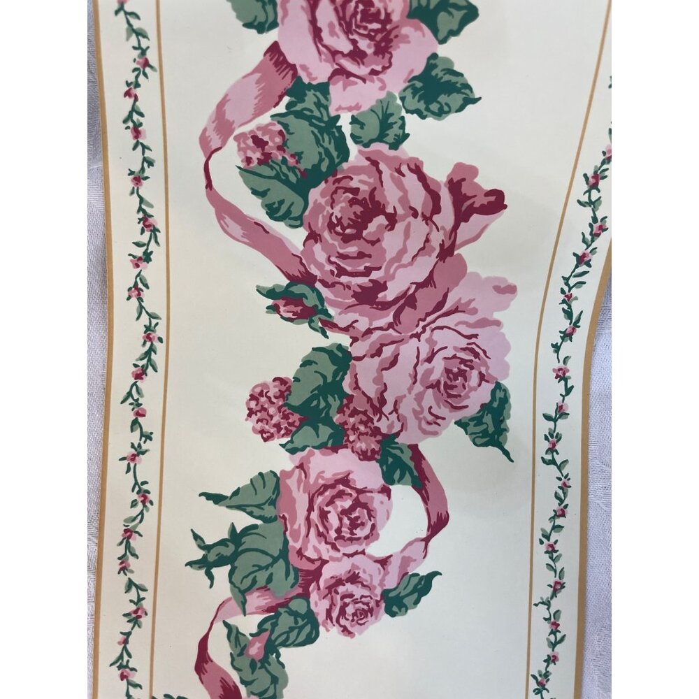 Monica’s Roses 144-01 Victorian Wallpaper Border 1989